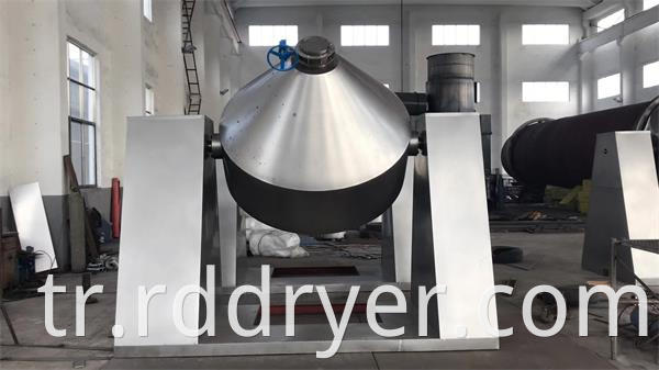 Double Cone Rotary Vacuum Dryer with Hot Water Jacket